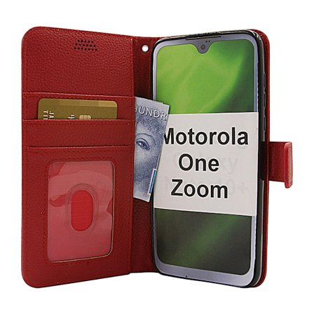 New Standcase Wallet Motorola One Zoom