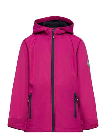 Softshell Solid Col, Af 8.000 Outerwear Softshells Softshell Jackets Rosa Color Kids