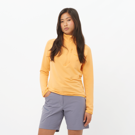 Salomon - Couches intermédiaires Vêtements Sntial Lightwarm Hz W - Warm Apricot
