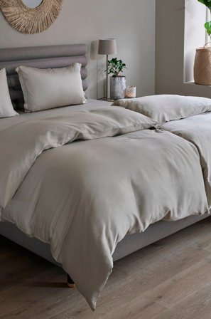 Tempur - Påslakan bambu - Beige - Påslakan - 150X210 - Från Homeroom