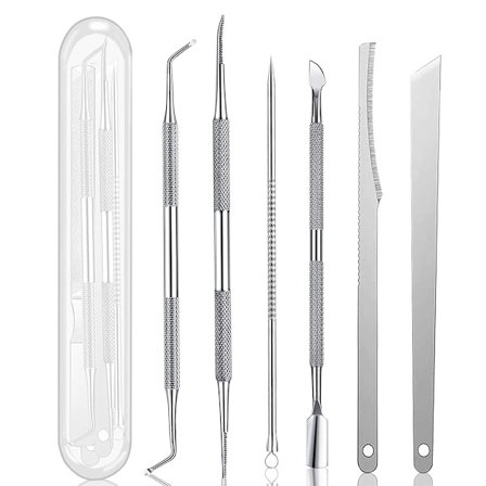 Indgroede tånegl pedicure værktøjssæt 7 stk negle manicure kit