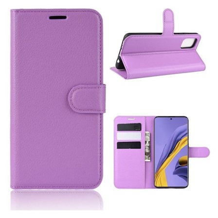 Classic Samsung Galaxy A51 etui – Lilla