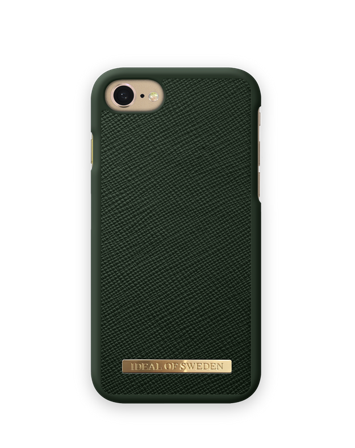 Saffiano Case iPhone 7 Green, iDeal of Sweden