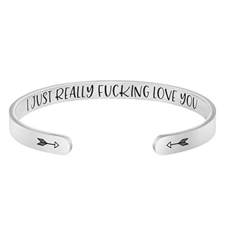 Inspirerande armband för kvinnor mamma personlig present till henne E