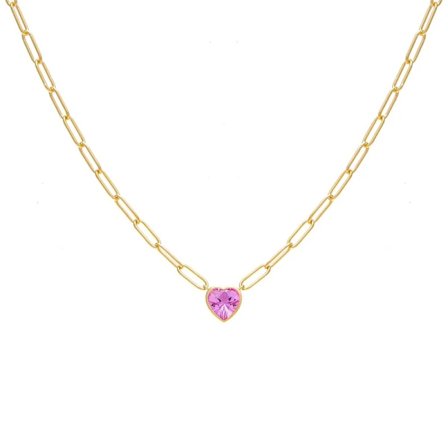 925 Sterling Silver Hjärthänge med Kristaller Halsband Dam Choker Collier Femme Nyckelbenskedja Halsband och Hänge Boho Smycken