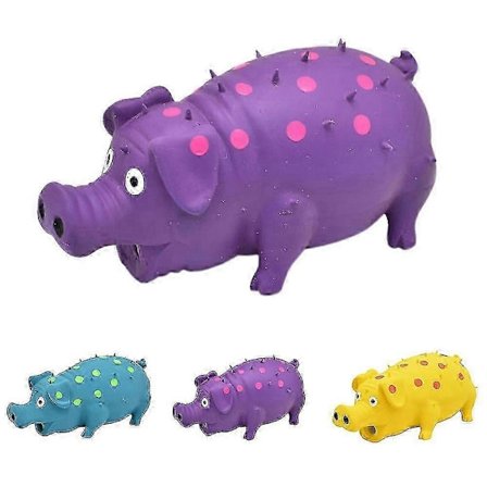 Vinkuva lemmikkikoira lelu, muriseva possu, lemmikkikoulutuslelu