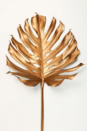 Malerifabrikken - Poster Monstrea gold leaf - Guld - Posters - Från Homeroom