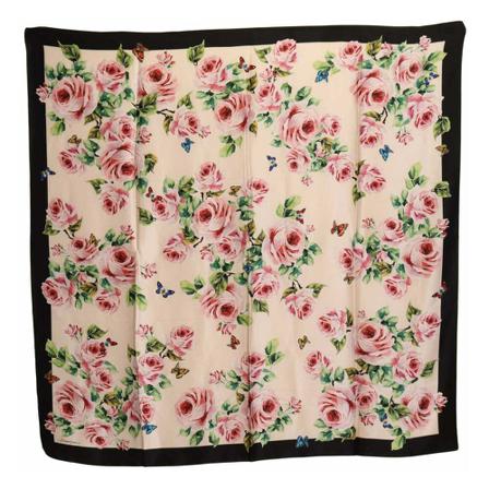 Dolce & Gabbana, Silky Scarves Roze, Dames, Maat:ONE Size