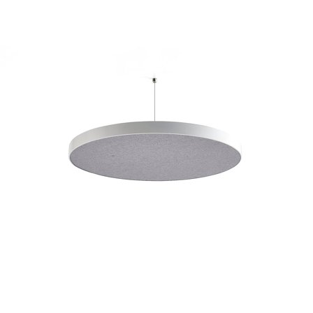 Acoustic panel GRACE, circle, Ø580x52 mm, ceiling hanging, purple