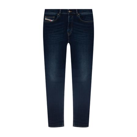 Diesel D-Luster' distressed jeans , Blauw , Heren , Maat: W34 L30