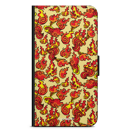 Bjornberry Plånboksfodral iPhone 11 - Eld