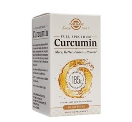 Solgar Full Spectrum Curcumin 30 kaps., Helse & Madvarer, Ingredienser, Gurkemeje
