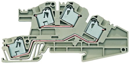 Weidmüller PDL 4 S/L/L Installationsplint Typ: PDL 4 S/L/L, Elfördelning & strömförsörjning