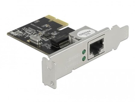 Delock nettverksadapter - PCIe 1.1 - Gigabit Ethernet x 1