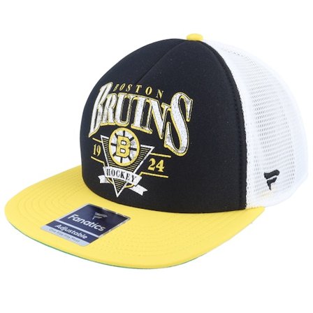 Fanatics - NHL Schwarz trucker Cap - Boston Bruins True Classic Foam Black/Gold/White Trucker @ Hatstore