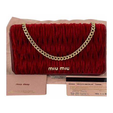 Miu Miu Pre-owned, Pre-owned Cross Body Bags Rood, Dames, Maat:S