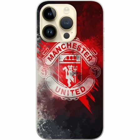 Apple Iphone 14 Pro Genomskinligt Skal Manchester United Fc