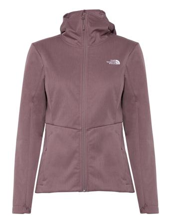 W Quest Highloft Soft Shell Jacket - Eu Outerwear Jackets Windbreakers Lilla The North Face*Betinget Tilbud