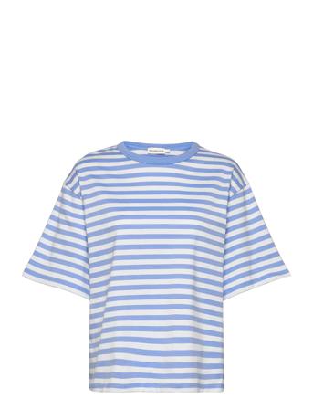 Ensilumi Tasaraita T-Shirt Patterned Marimekko