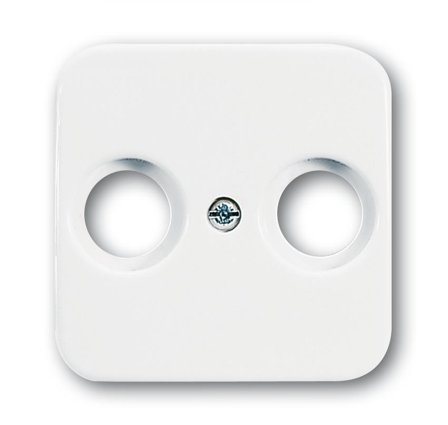 Busch-Jaeger BJ - Reflex SI - Zentralscheibe Antenne 2-fach - UP *alpinweiss*