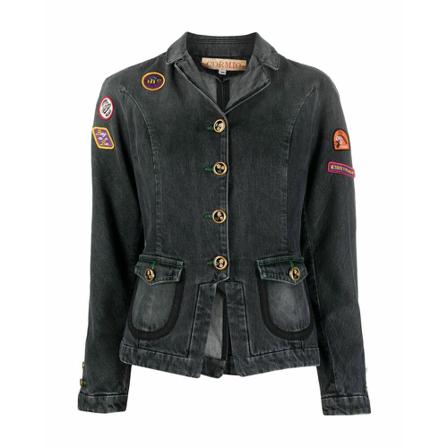 Cormio Denim Jakke Sort, Dame