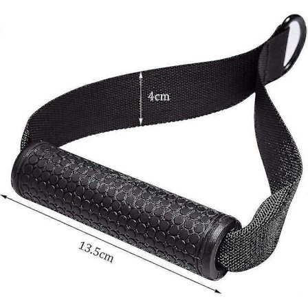 2 st Motståndsband Handtag Set Styrketräning Draghandtag, Maskintillbehör För Gym Träning Kroppsstyrka Fitness Gym Hy
