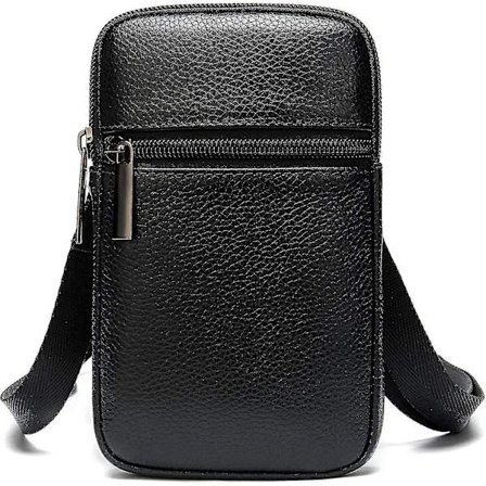 Matkapuhelimen pidike vyötärövyölaukku, pieni laukku Crossbody Mini matkapuhelinlaukku, 6,5" nahkainen pystysuora miesten matkapuhelimen vyökotelo 