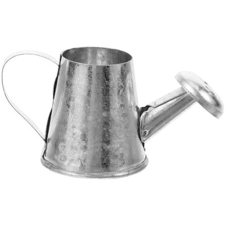 Dockhus Vattenkanna Litet Hus Mini Vattenkanna Låtsasträdgård Låtsaslek Dekoration