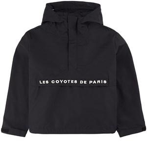 Kids - Les Coyotes De Paris Black Becka Windbreaker 12 Years - Coats and jackets - 12 years - Black - Mädchen