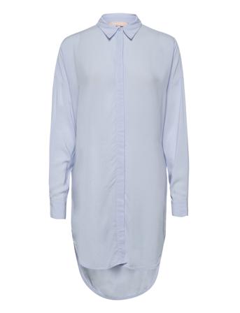 Srfreedom Long Shirt Langermet Skjorte Blå Soft Rebels