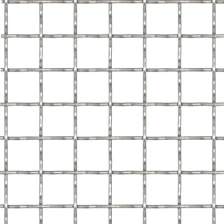 Vidaxl Nätpanel Rostfritt Stål 100x85 Cm 11x11x2 Mm Silver
