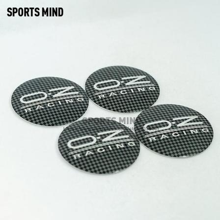 4 stk/pakke 56mm Oz Racing Bilhjul Senter Navkap Klistremerke Bil Logo Merke Emblem Klistremerke Dekal Bil Styling Tilbehør