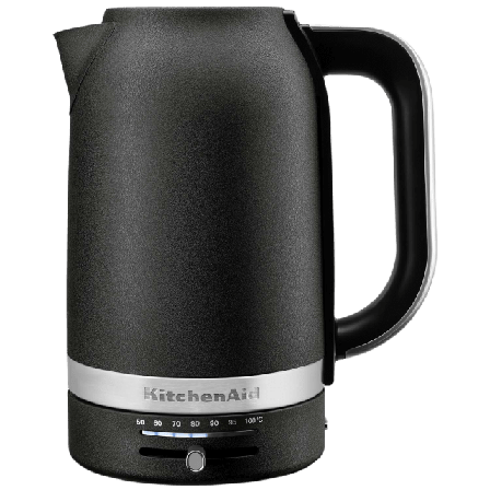 Kitchenaid Vattenkokare 1,7l Med Temp Kontroll Köksmaskiner Unisex Svart