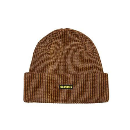Pleasures, Beanies Bruin, unisex, Maat:ONE Size