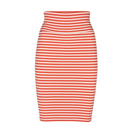 Basic Apparel Ludmilla Short Nederdel Orange, Dame