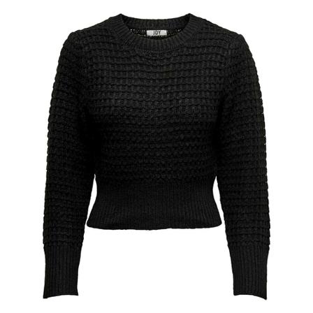 Jacqueline de Yong Short Women's Jersey 15242806 Sort, Dame Striktrøjer
