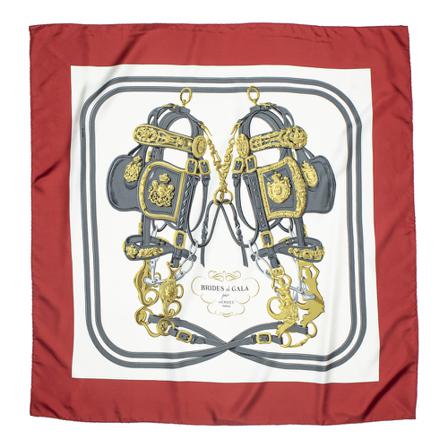 Hermès Vintage, Pre-owned Scarf Rood, Dames, Maat:ONE Size