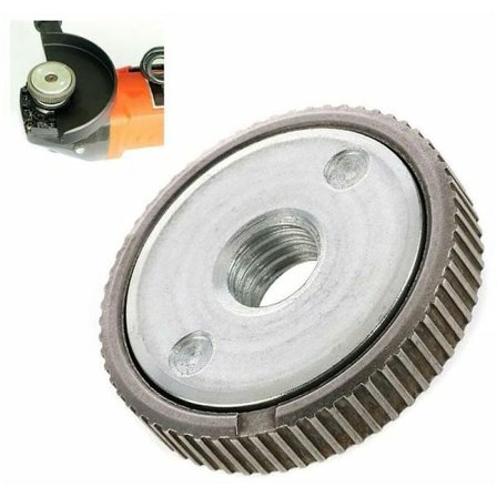 FlkwoH M14 låsplattachuck, vinkelsliptråd, inre och yttre flänsmutterset, kraftutbytesverktyg för Bosch Metabo Makita 2 st, 2 st