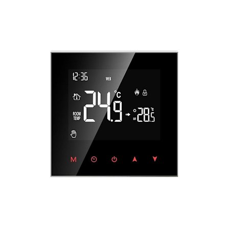 Wifi Smart Termostat Lcd Touch Screen Nwt100-16a Elektrisk Varme Intelligent Termostat