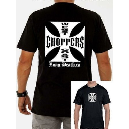 West Coast Choppers miesten t-paita, eri kokoja, WCC chopper builder Style 00368