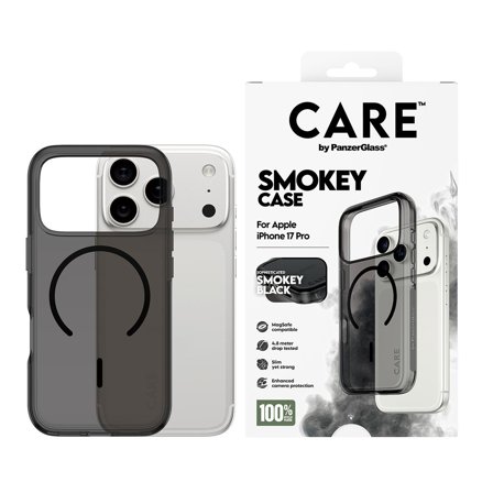 PanzerGlass CARECASE URBAN EXP. SMOKEY W. BLK MAGSAFE IPHON ACCS