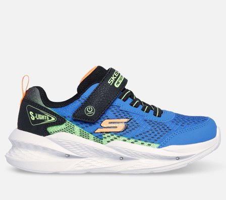Skechers, S-Lights: Meteor-Lights 2.0, 31, Blå, Dreng