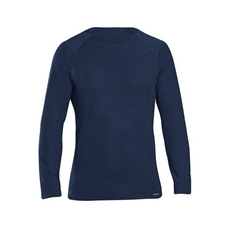 GripGrab Merino Polyfibre Long Sleeve Base Layer Unisex base layer tops Blue L