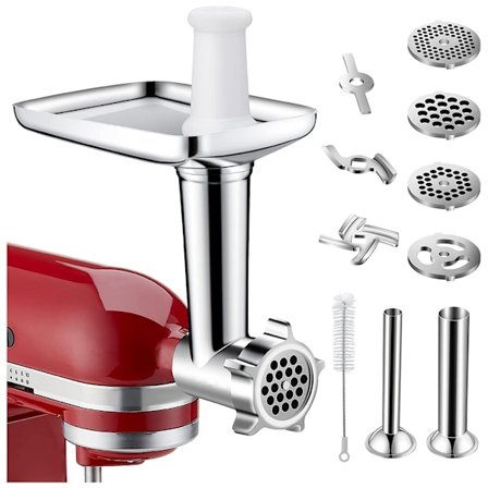 Kødhakkerblade Pølsefylder Tilbehør KitchenAid Stand Mixer Metal Fødevare Kødhakker