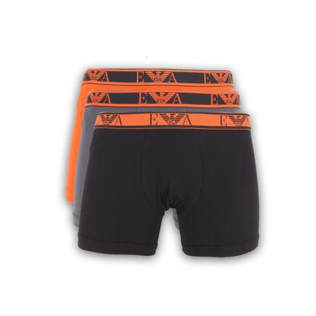 Emporio Armani EA7 Boxer 3-Pack Rød, Herre Underbukser, Størrelse: S