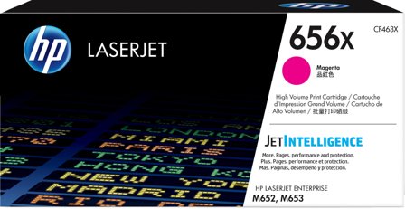 HP 656X magenta original LaserJet-tonerkassett med hög kapacitet, 889894325488