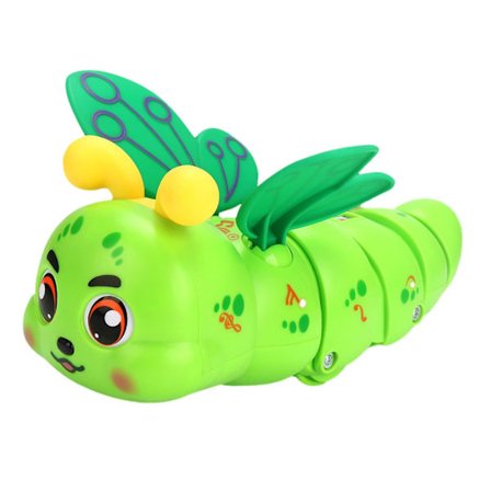 Baby Larve Legetøj med Lys Pædagogisk til Børn Baby Julegaver