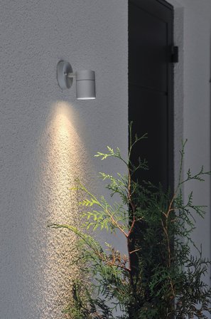 Konstsmide - MODENA vägglampa utomhus - Grå - Fasadbelysning - Från Homeroom