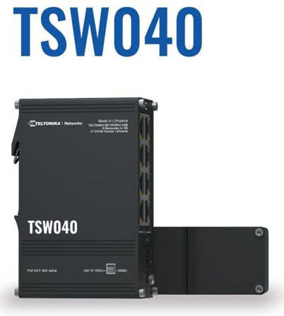TELTONIKA TSW040 8-Port PoE+ Switch