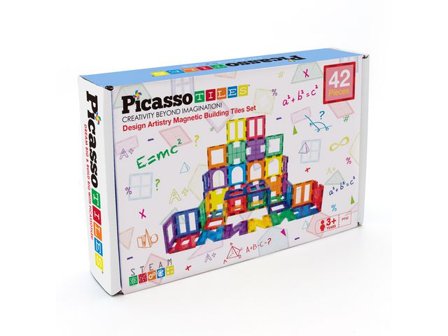 PICASSOTILES Picasso magnetset Artistry 42 delar - Lyreco - Skola och förskola - Lekmaterial - Bygglek, konstruktion och mosaik